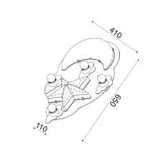 ACA ACA Lighting Dětské nástěnné a stropní svítidlo ZN170066CB