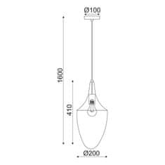 ACA ACA Lighting Style závěsné svítidlo OD90911PC