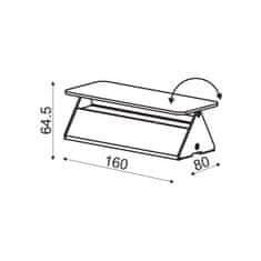 ACA ACA Lighting Wall a amp;Ceiling LED nástěnné svítidlo ZD80645LEDGY