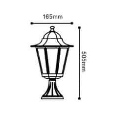 ACA ACA Lighting Garden lantern venkovní stojací svítidlo HI6173GB