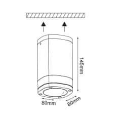 ACA ACA Lighting Garden stropní venkovní svítidlo LG2883G