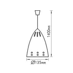 ACA ACA Lighting závěsné svítidlo XF15B D13 AC.3XF15B