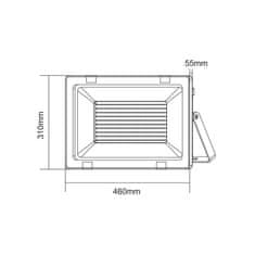 ACA ACA Lighting LED SMD FLOOD venkovní reflektor IP66 300W 6000K 26200Lm 230V RA80 Q30060