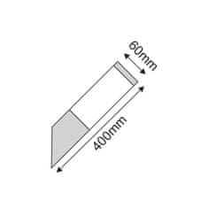 ACA ACA Lighting venkovní nástěnné svítidlo hranaté BT1003BWU