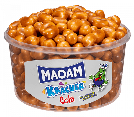 Haribo Haribo Maoam Kracher Cola - žvýkací bonbony s práškovou náplní 1200g