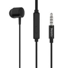 IZMAEL Sluchátka YH16 Wired Stereo 3.5mm - Černá KP36338