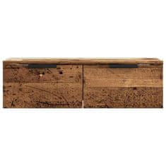 Vidaxl Nástěnná skříňka old wood 68 x 30 x 20 cm kompozitní dřevo