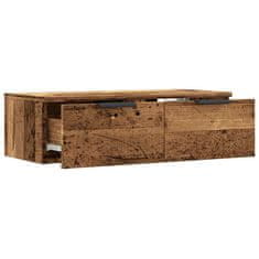 Vidaxl Nástěnná skříňka old wood 68 x 30 x 20 cm kompozitní dřevo