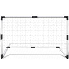 Vidaxl Set branky na minifotbal 2 ks pro děti 91,5 x 48 x 61 cm