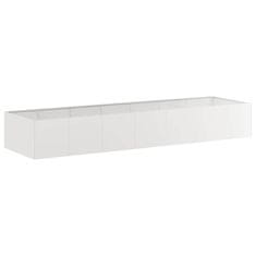 Vidaxl Truhlík 280x80x40 cm nerezová ocel