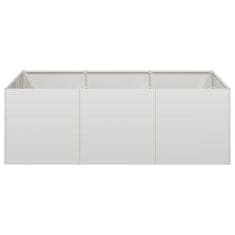 Vidaxl Truhlík 120x80x40 cm nerezová ocel