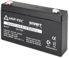 VAR-TEC AKKU SMART 6V/7Ah - univerzální, životnost 3-5 let