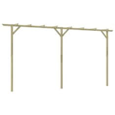 Vidaxl Zahradní pergola 410 x 40 x 203 cm dřevo