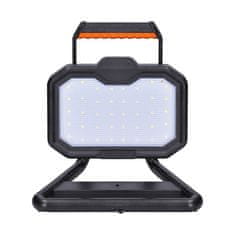 Solight Solight LED reflektor 20W, přenosný, nabíjecí, 2000lm, oranžovo-černý WM-20W-RE