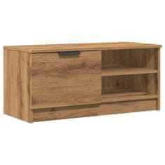 Vidaxl TV skříňky 2 ks dub artisan 80x35x36,5 cm kompozitní dřevo