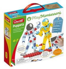 Quercetti Puppets nuts & bolts puppets - postavičky se šroubky a matičkami