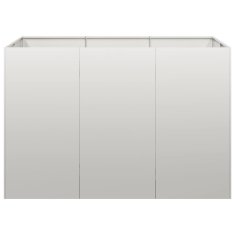 Vidaxl Truhlík 120x80x80 cm nerezová ocel