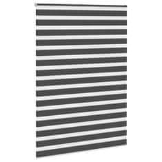 Vidaxl Zebra roleta černá 155x230 cm šířka látky 150,9 cm polyester