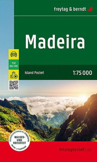 Madeira 1:75 000 / automapa + rekreační mapa