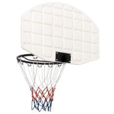 Vidaxl Basketbalový koš bílý 71x45x2 cm polyethylen