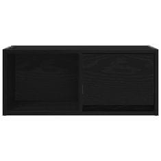 Vidaxl TV skříňky 2 ks Dub černý 60x31x25,5 cm Dřevěné konstrukce