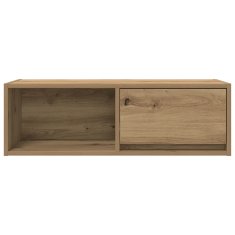 Vidaxl TV skříňka dub artisan 80x31x25,5 cm kompozitní dřevo