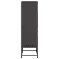 Vidaxl Skříň highboard černá 36 x 39 x 123 cm ocel