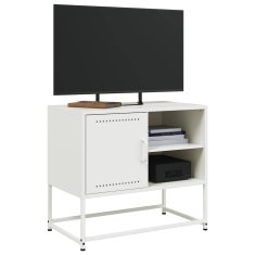 Vidaxl TV skříňka bílá 68 x 39 x 60,5 cm ocel