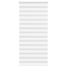 Vidaxl Zebra roleta bílá 105x200 cm šířka látky 100,9 cm polyester