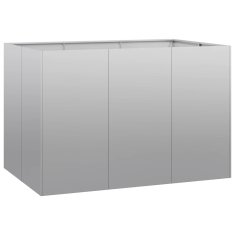 Vidaxl Truhlík 120x80x80 cm pozinkovaná ocel