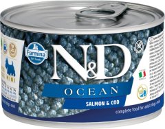 N&D Konzerva Dog Ocean Salmon & Codfish 140g