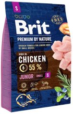 Brit Krmivo Premium by Nature Junior S 3kg