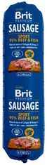 Brit Salám Sausage Sport hovězí a ryby 800g