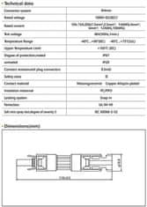 HADEX Konektor MC-4, diodová ochrana 20A /MC4/