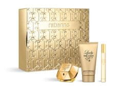 Paco Rabanne Lady Million - EDP 50 ml + tělové mléko 75 ml + EDP 10 ml