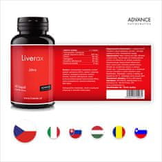 Advance nutraceutics Liverax 60 kapslí