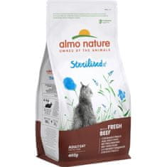 Almo Nature cat Sterilised hovězí 400g