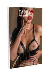 Daring Intimates Daring Wetlook Bodysuit with Chain, dámský body s řetízky S/M