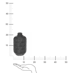 Intesi Váza Lum šedá 21cm