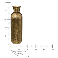 Intesi Kovová váza Gold Night 45cm