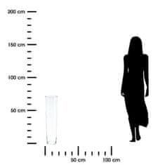 Intesi Kuželovitá skleněná váza 70 cm