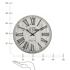 Intesi Alex 38cm vintage bílé hodiny