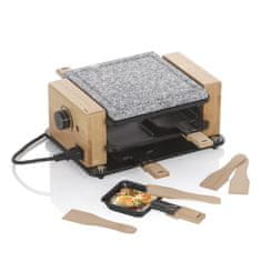 Kela Raclette/Stone Bedretto Granite black 4 osoby 29,5x21,0x12,5cm KL-16625