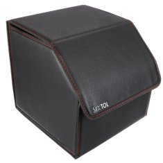 SIXTOL Organizér do kufru auta CAR COMPACT LEATHER S, 1 přihrádka, skládací, s víkem