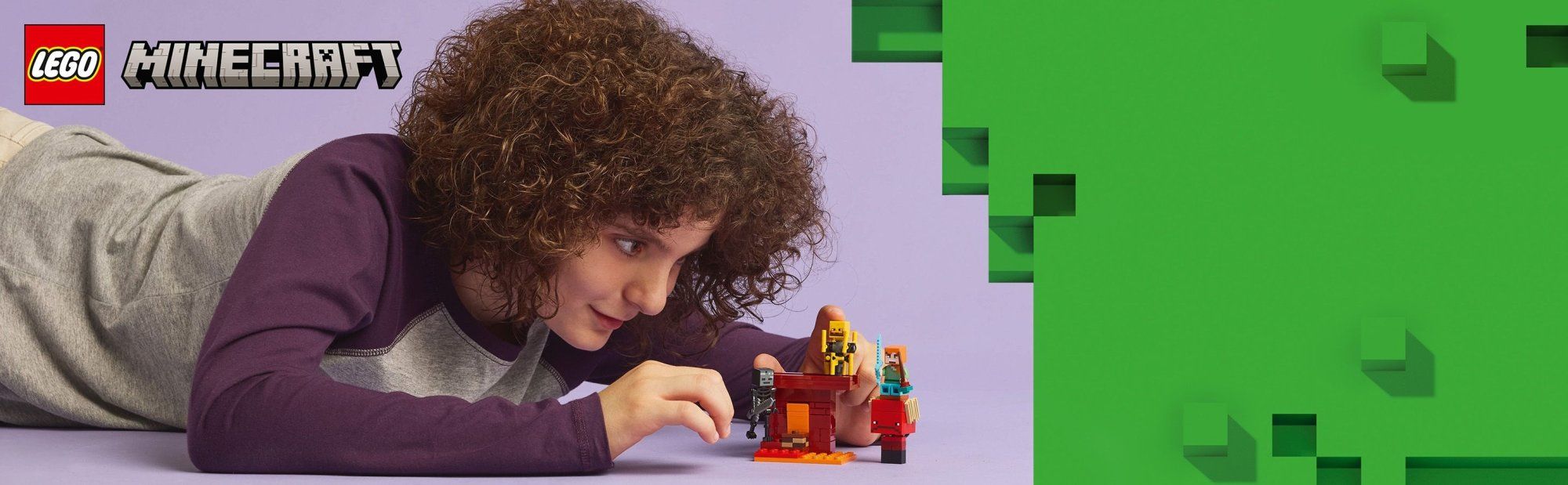 LEGO Minecraft 21266 Lávová bitka v Netheri