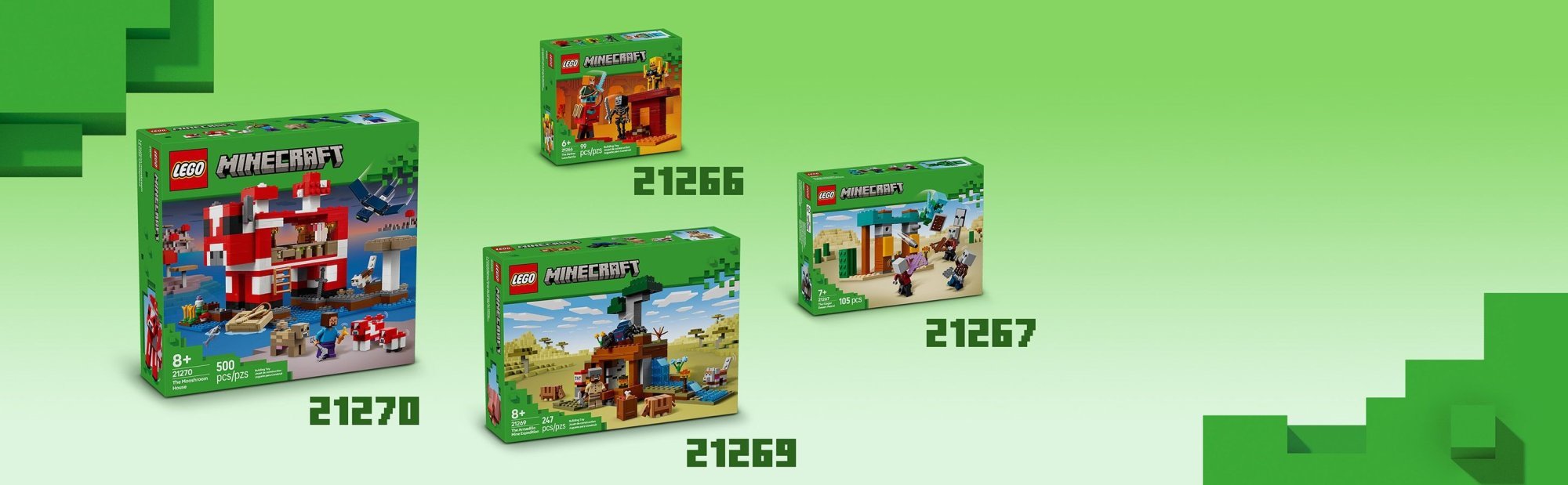 LEGO Minecraft 21268 Domeček Prasátka