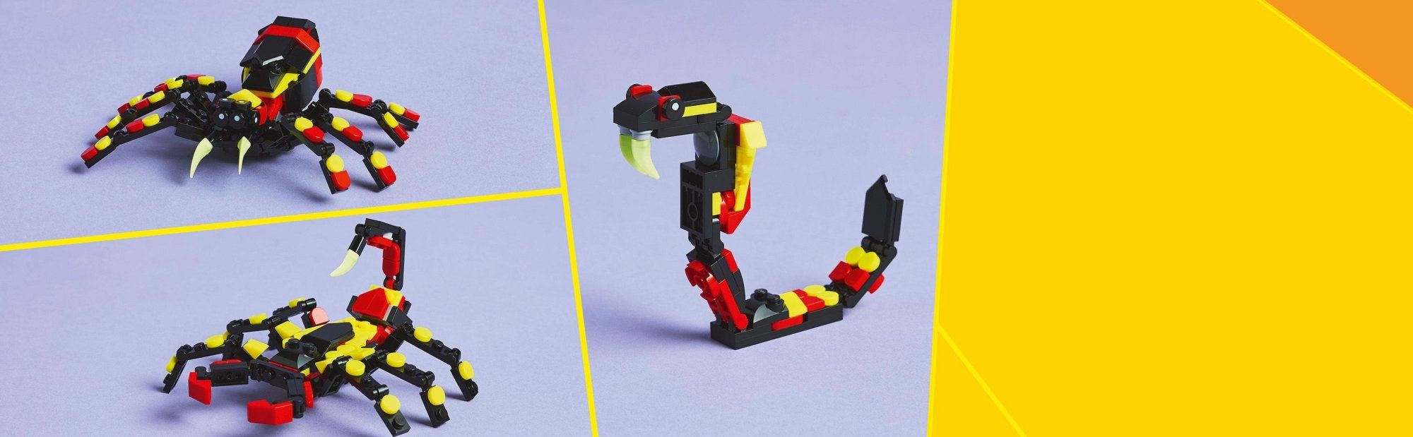 LEGO Creator 31159 Divoká zvířata: Překvapivý pavouk