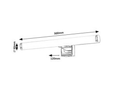 Rabalux  NOUR LED koupelnové svítidlo 75037