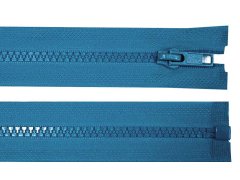 Kraftika 1ks blue danube kostěný zip šíře 5mm délka 70cm bundový