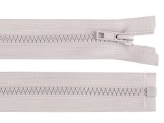 Kraftika 1ks bone white kostěný zip šíře 5mm délka 50cm bundový